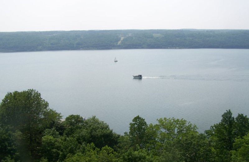 Central Lake at Finger Lakes Waterfall Resort