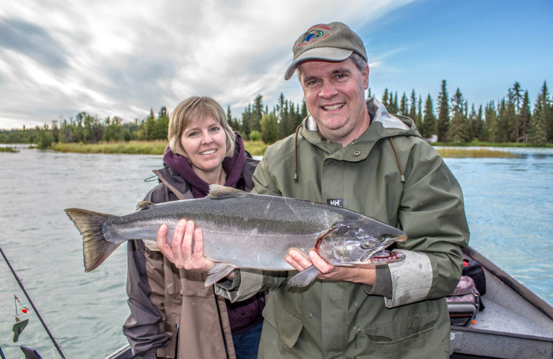 Fishing at Soldotna B&B Lodge and Alaska Fishing Charters.