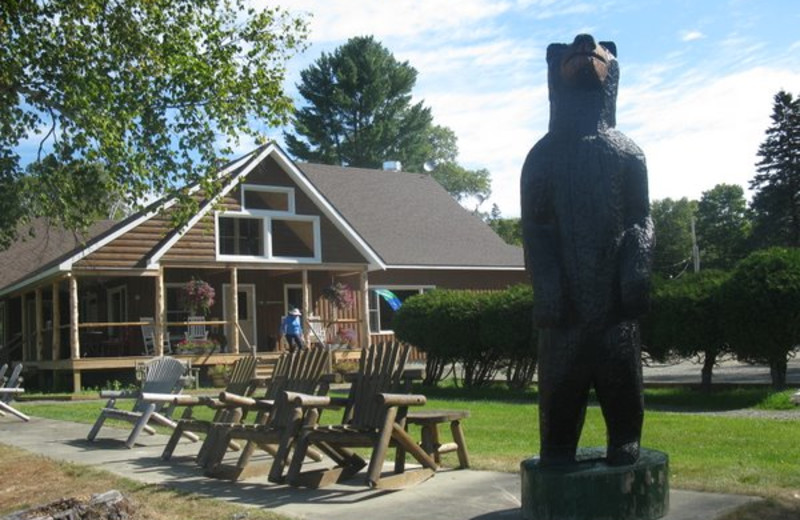 Exterior view of Bald Mountain Camps Resort.