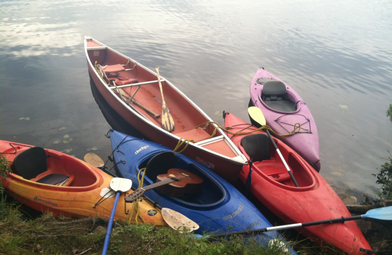 Kayaking near Wilburton Inn.