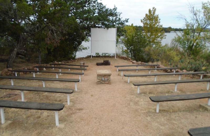 Amphitheater at Inks Lake State Park.