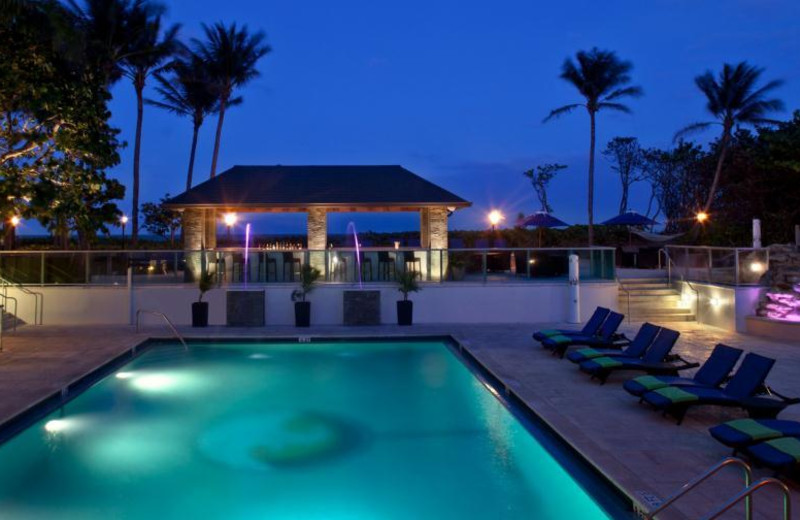 Outdoor pool at Jupiter Beach Resort.