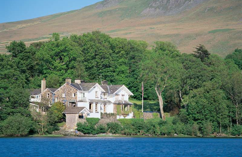 Guest room at Sharrow Bay Country House Hotel.