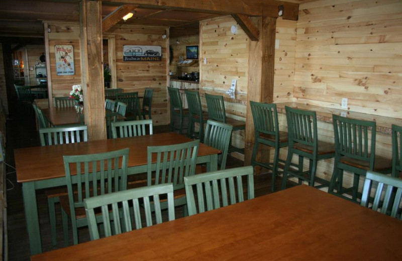 Dining at Vacationland Inn.