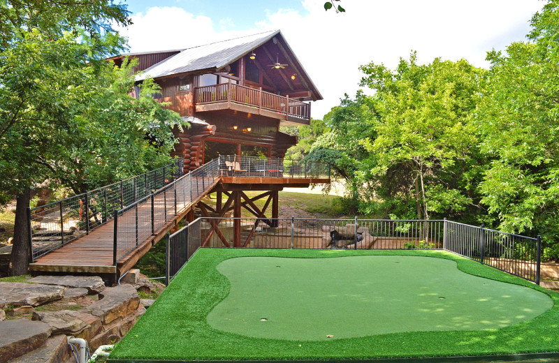 Rental exterior at Log Country Cove.