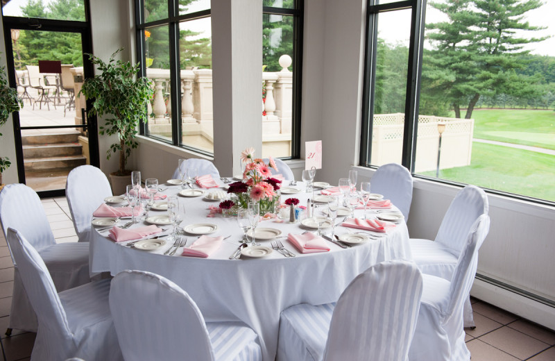 Wedding reception at Toftrees Golf Resort and Conference Center.