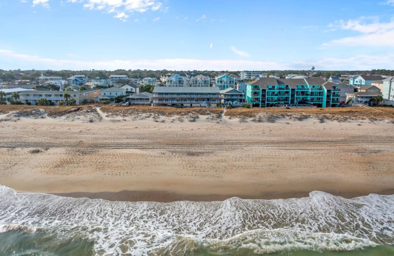 Beach at Beach House Inn and Suites.