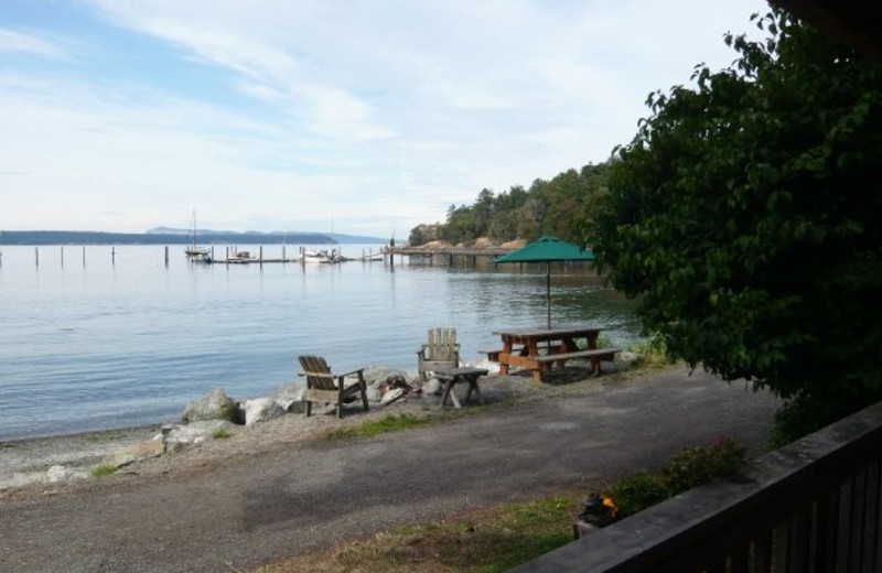 The beach at West Beach Resort.