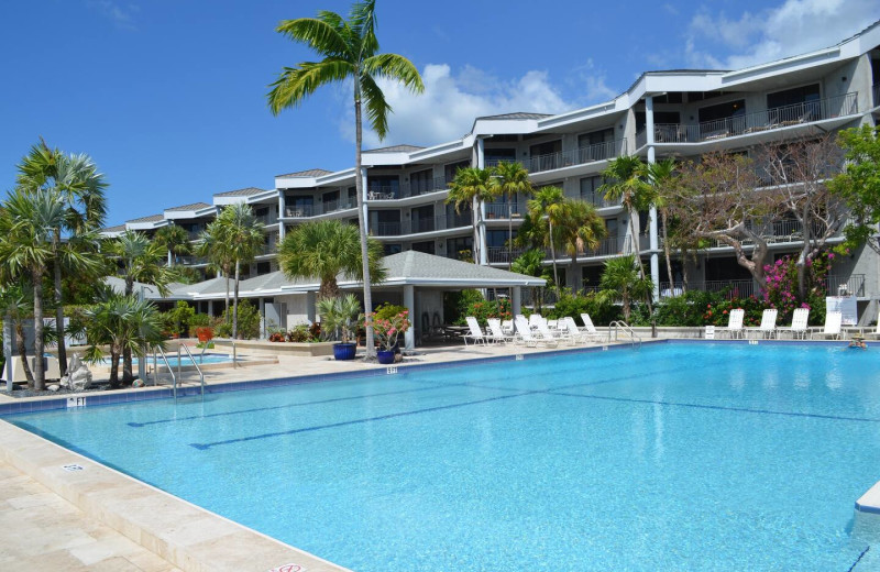 Rental pool at 1800 Atlantic, All Florida Keys Property Management.