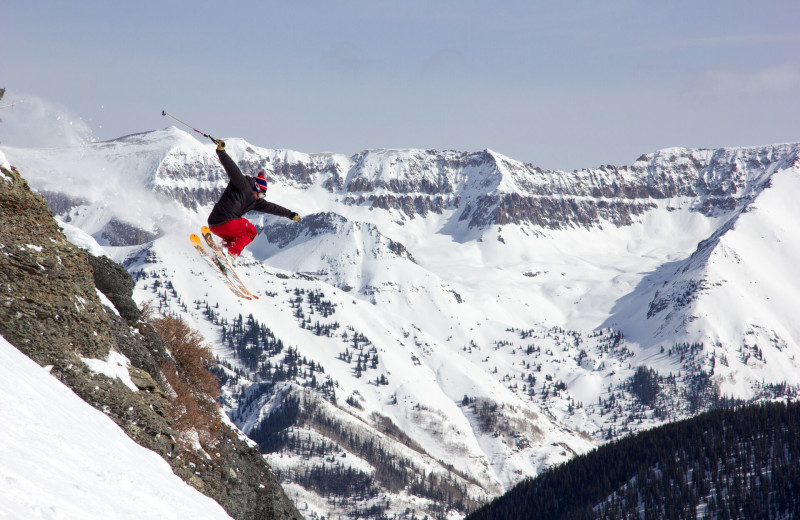 Skiing at Accommodations in Telluride.