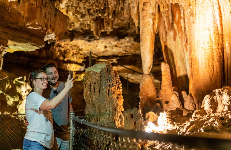 Caves near The 1886 Crescent Hotel & Spa.