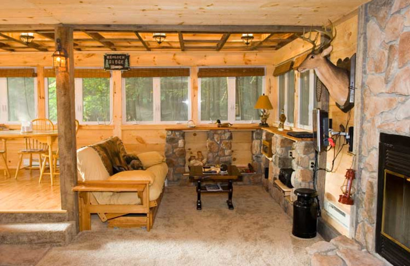Family Room at Cabins-4-Rent