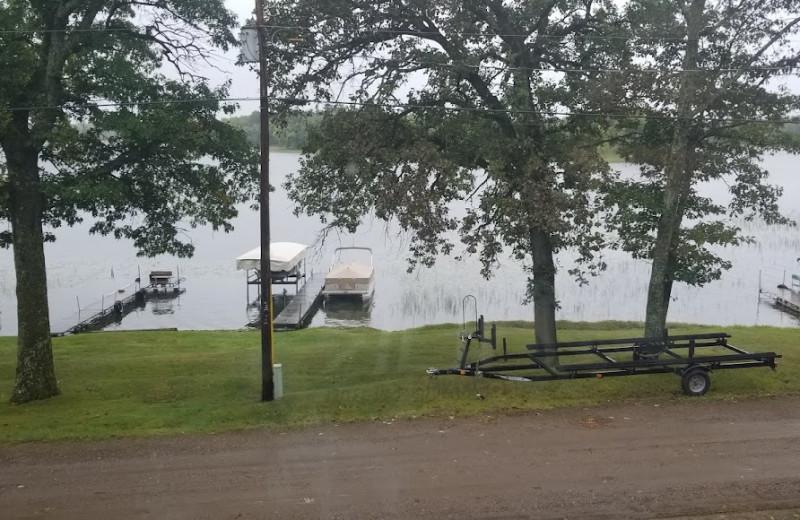 Lake view at Ole's Resort.