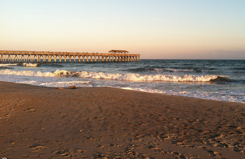 Fishing at Beach Cove Resort.