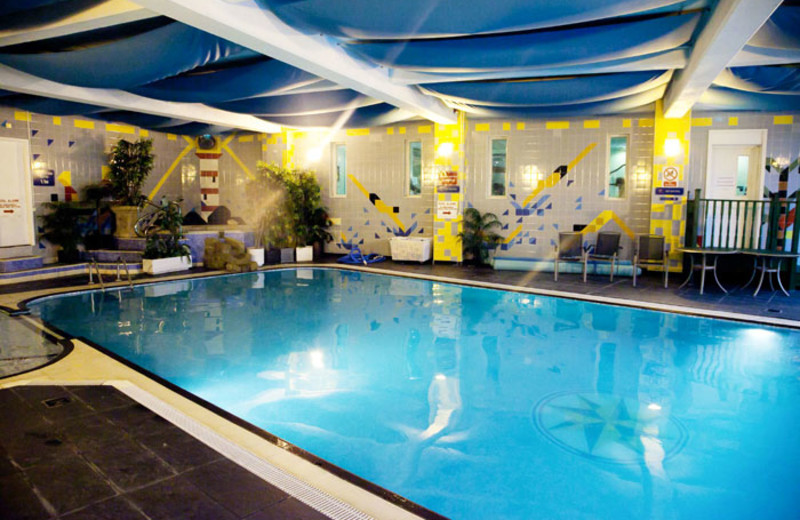 Indoor pool at Rendezvous Hotel.