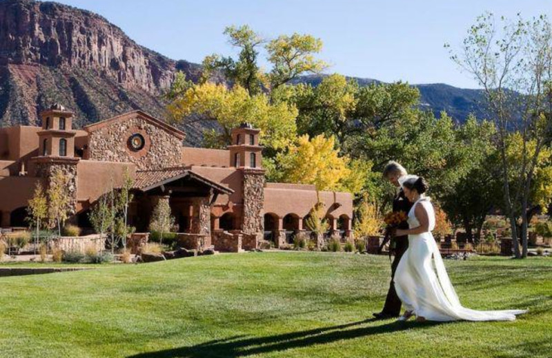 Wedding at Gateway Canyons Resort 