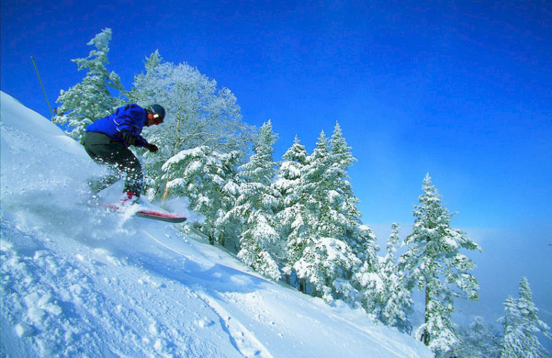 Skiing at The Mountain Inn.