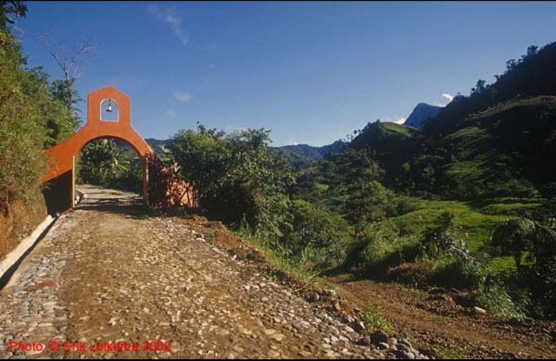 Road at Hacienda Primavera Wilderness Ecolodge.