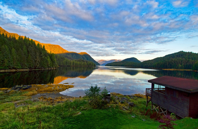 View from Yes Bay Lodge.