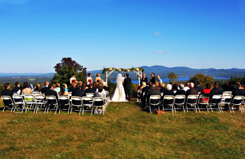 Wedding at Steele Hill Resorts.