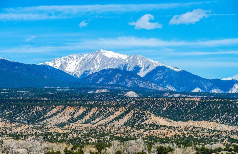 Mountains at Colorado Springs KOA.