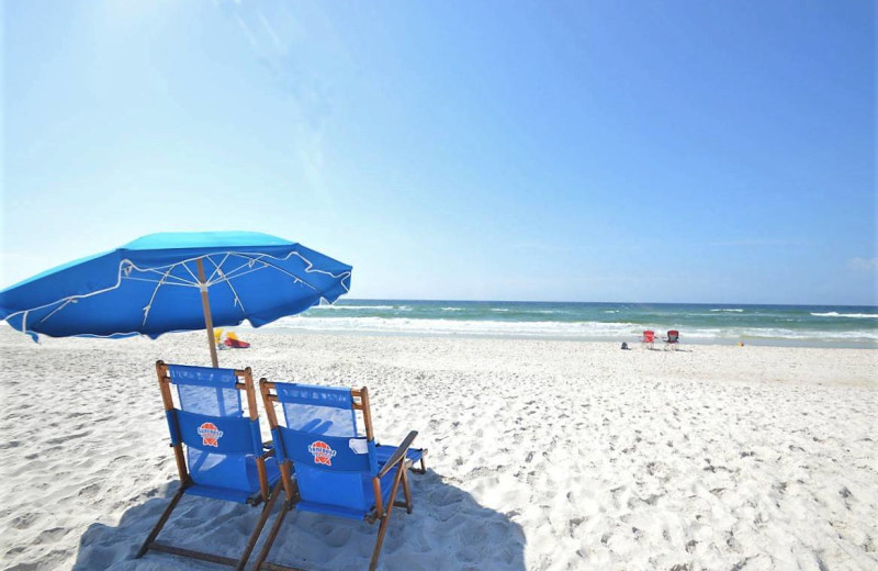 Beach at Bender Realty Vacation Rentals.