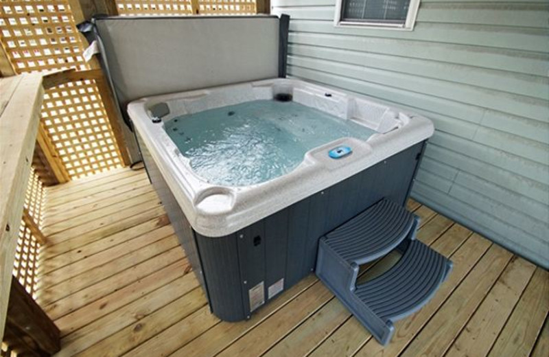 Hot Tub at Carolina Shores Vacation Rentals