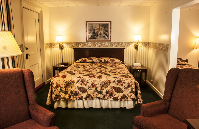 Guest room at Maple Terrace Motel.