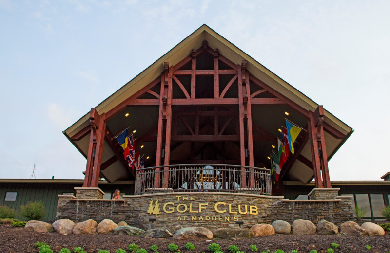 Golf club at Madden's on Gull Lake.