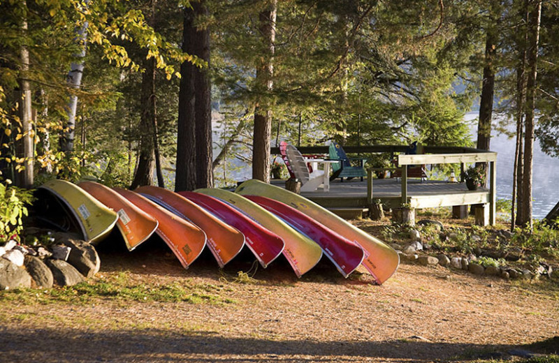 Outdoor amenities at Killarney Lodge.