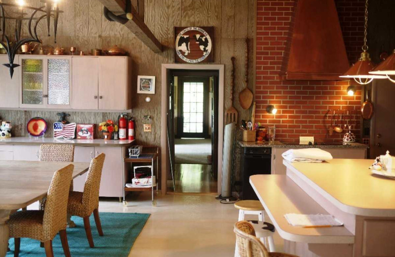 Rental interior at Acadia Cottage Rentals.