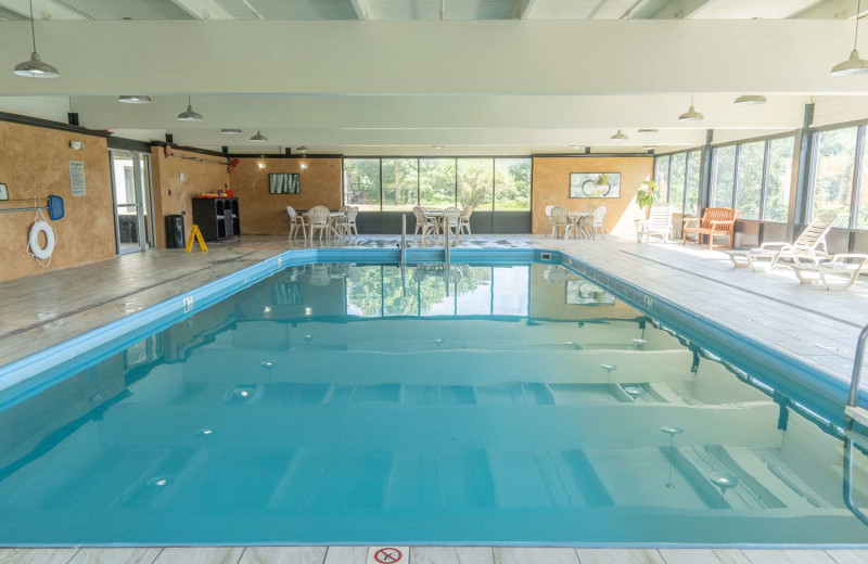 Indoor pool at Best Western Inn at Hunt’s Landing.