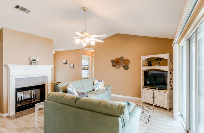 Rental living room at Harris Properties Management.