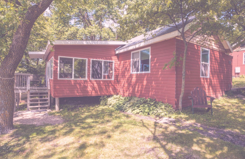 Cabin at The Hideaway at Xanadu Island.