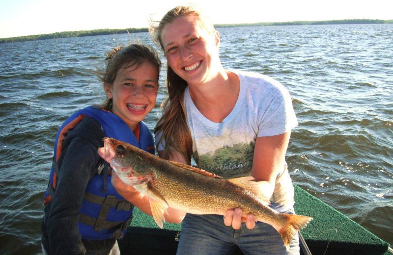 Fishing at Anderson's Northland Lodge.