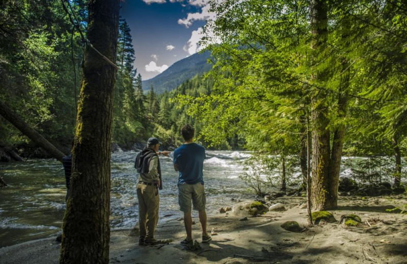 Scenic view at REO Rafting Resort.