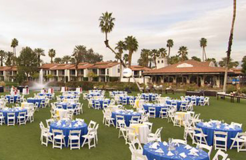 Outdoor Wedding Venue at Rancho Las Palmas Resort
