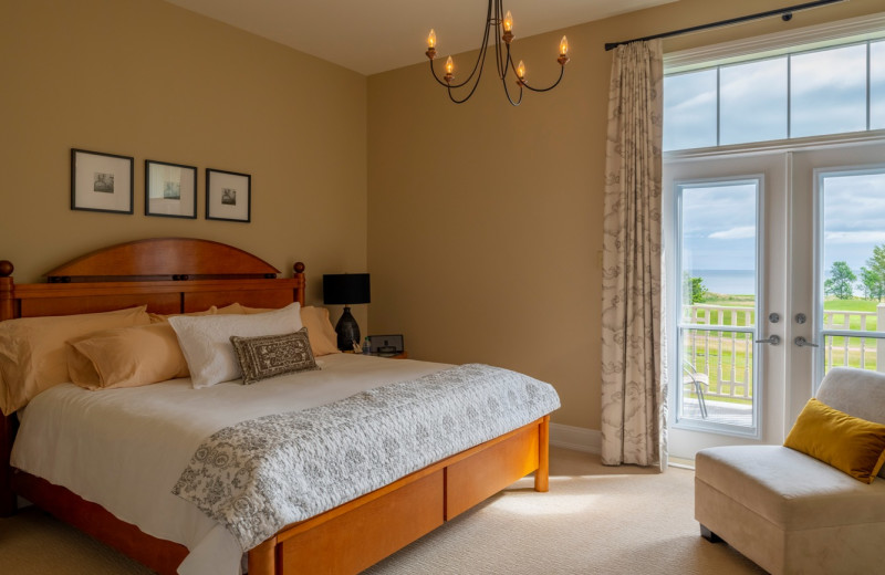 Guest room at Fox Harb'r Resort.