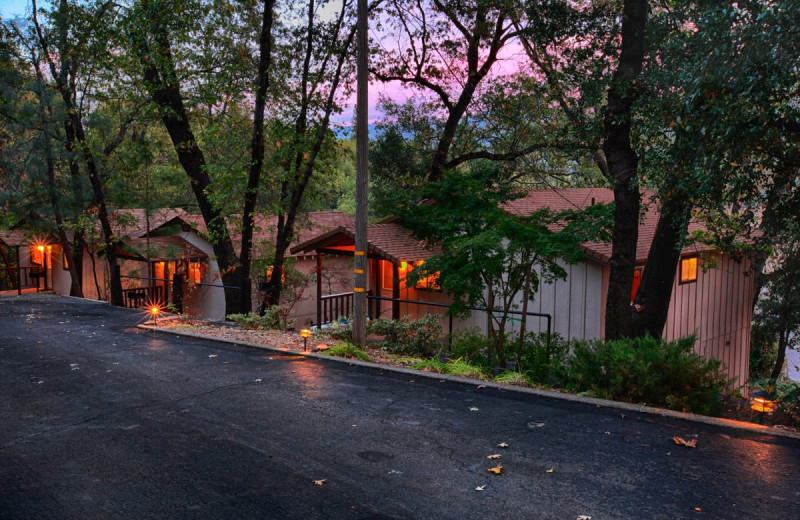 Cabins at Tsasdi Resort.