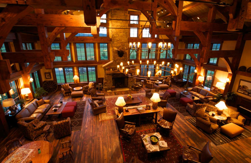 Lobby at Vista Verde Ranch.