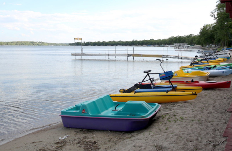 Beach at Fair Hills Resort.