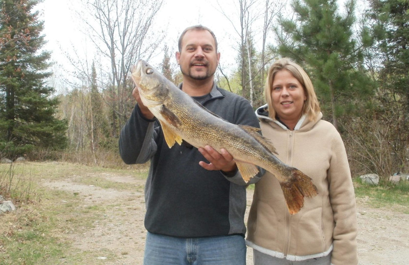 Fishing at Tamarack Resort.