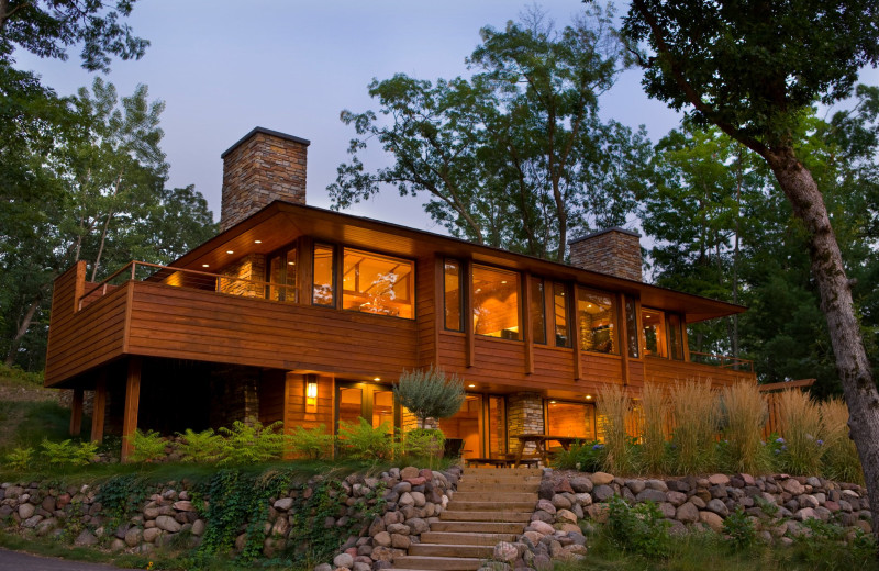 Exterior view of Canoe Bay.