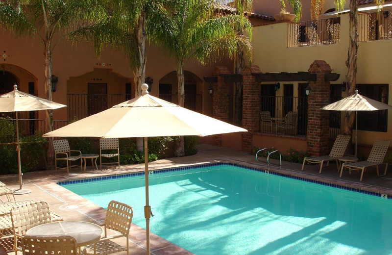 Outdoor pool at Andreas Hotel & Spa.