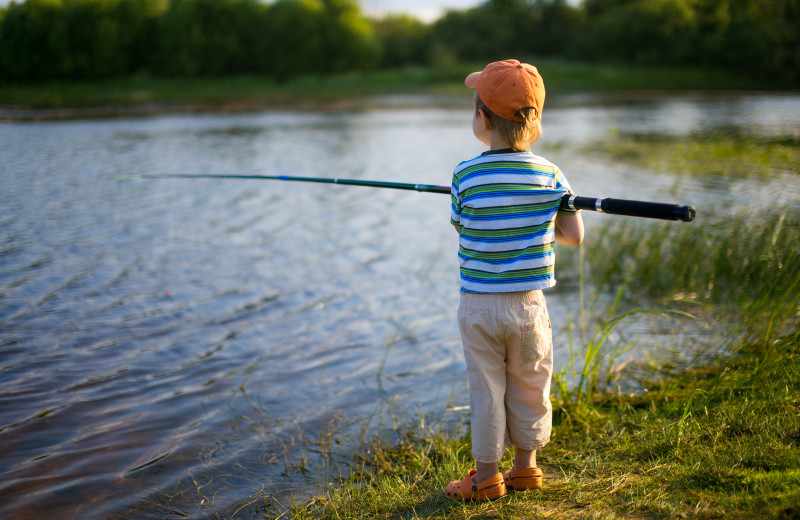 Fishing at The Lodges at Gettysburg.