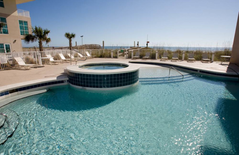 Rental pool at Gulf Shores Rentals.