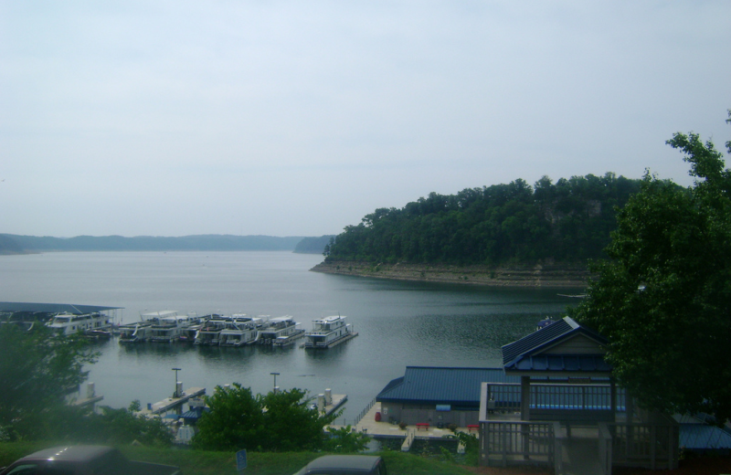 View from Jamestown Resort and Marina.