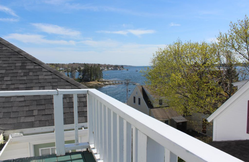 Guest balcony at The Inns at Greenleaf Lane.