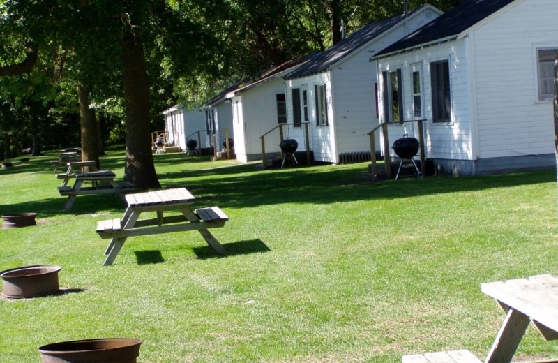 Cabins at Eden Acres Resort.