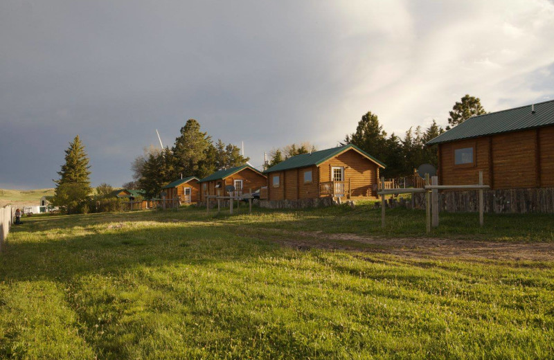 Cabins at Colorado Cattle Company Ranch.